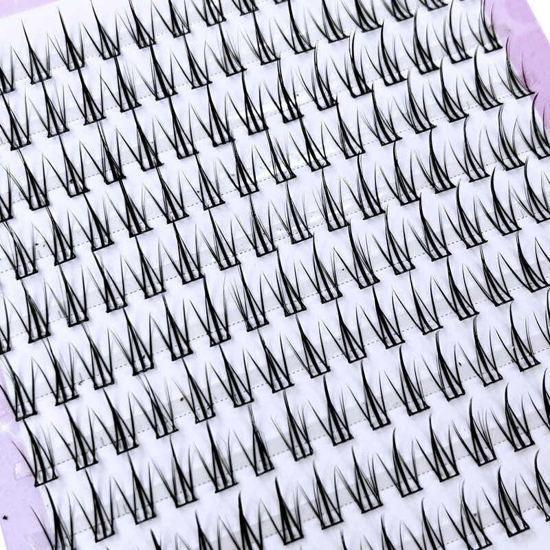 10 Reihen natürliche falsche Wimpern DIY Wimpern weiche Manga Wimpern verlängerung Anfänger Wimpern täglich Wimpern Bündel Make-up-Tool