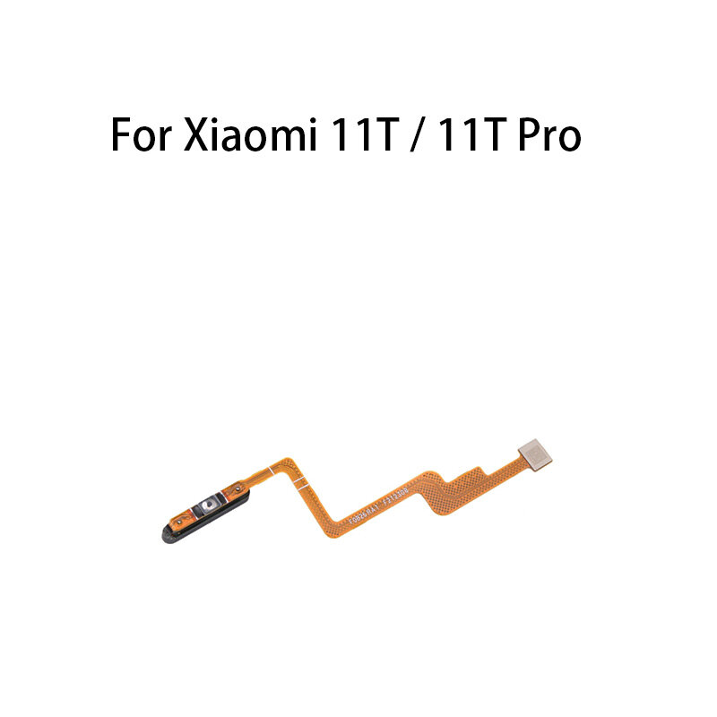 Org Home Power Knop Vingerafdruksensor Flex Kabel Voor Xiaomi 11T / 11T Pro