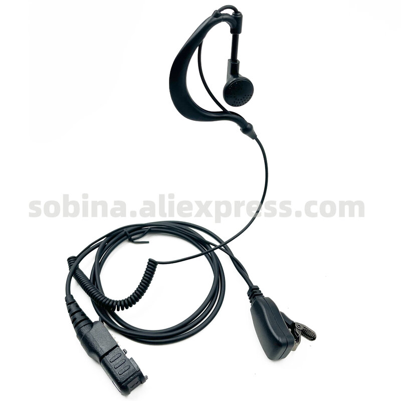 Headset Earpiece mik untuk Motorola DP3000e DP3441 DP3441e DP3661 DP3661E XiR E8600 E8608 8628 8628i Earphone Radio dua arah