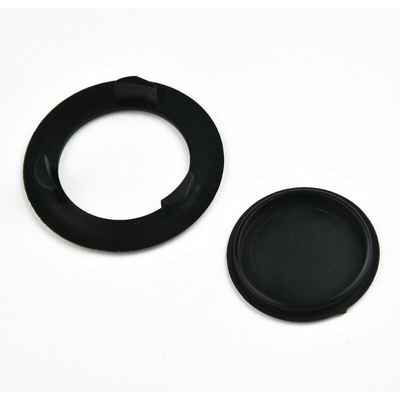 ร่มสนามพลาสติกปลั๊กทรงตัวสำหรับลานบ้านวงแหวนพีวีซีสีดำขนาด2นิ้ว