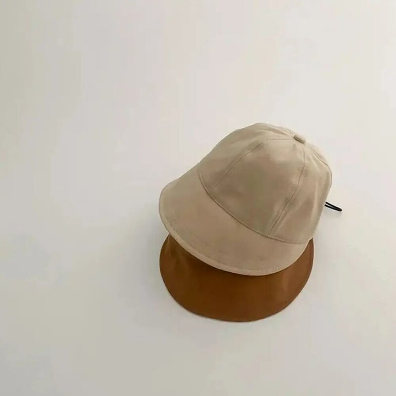 Urocza prosta, czysta kolorowa, casualowa, kapelusz na zewnątrz wiosenna, koreańska, koreańska czapka z daszkiem kapelusz wędkarski dziecięca czapka bejsbolówka czapka przeciwsłoneczna