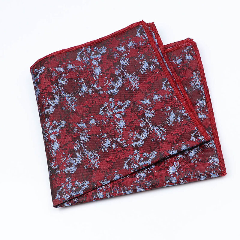 Męski garnitur kieszonkowy kwadratowy w paski, kwiatowy ciemny kolor ręcznik w klatce piersiowej panowie Hankies 25cm szerokość Casual Business akcesoria imprezowe