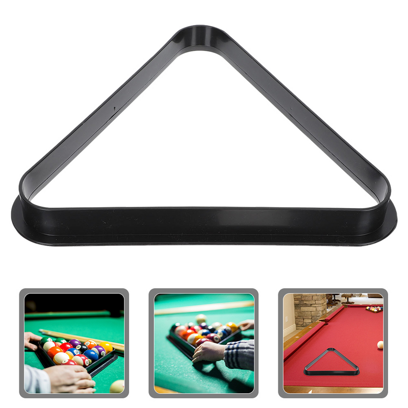 Mini Triângulo Pool Rack para Bolas de Bilhar, Triângulo Rack, Suporte, Posicionamento, Miniatura, Diamante