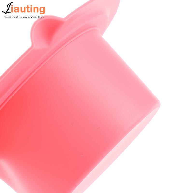 Mangkuk silikon untuk pemanas lilin tahan panas silika Gel dapat digunakan kembali Waxing Pot penghilang rambut lilin kacang Microwave mangkuk pemanas