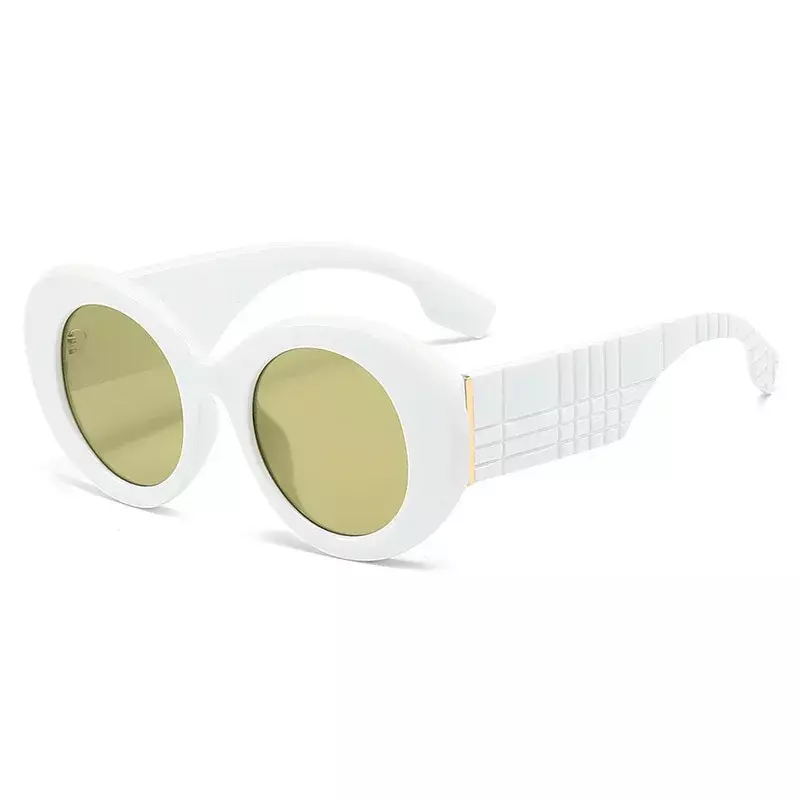 Europa En De Verenigde Staten Straatfoto 'S Ins Kleur Zonnebril Mode Trend Catwalk Zonnebril Retro Schildpad Bril