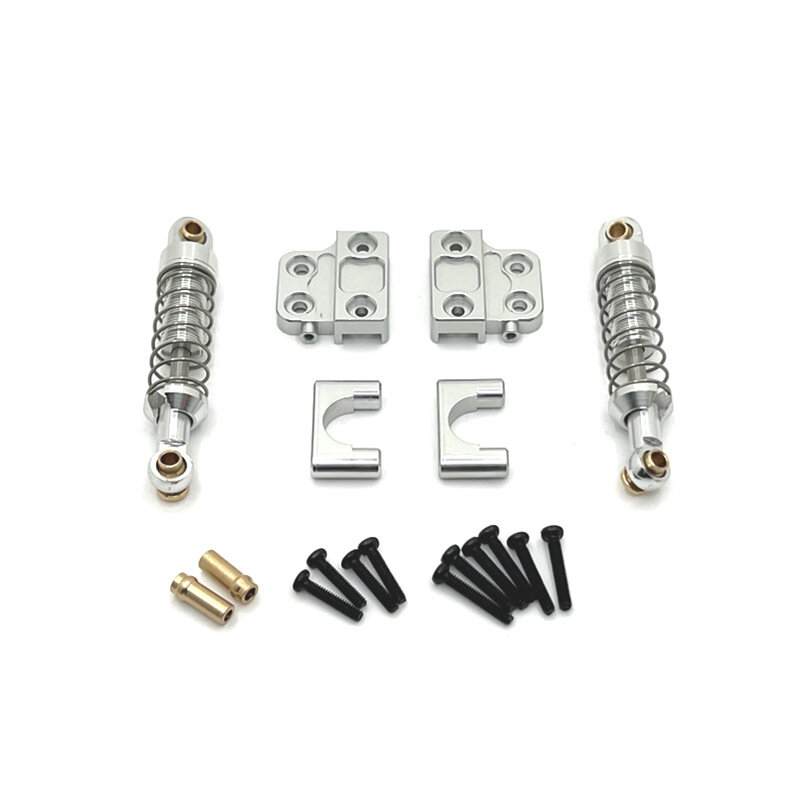 Suitable For MN Model 1/12 MN82 LC79 RC Car Parts With Metal Upgraded Rear Axle Fixing And Rear Shock Absorber