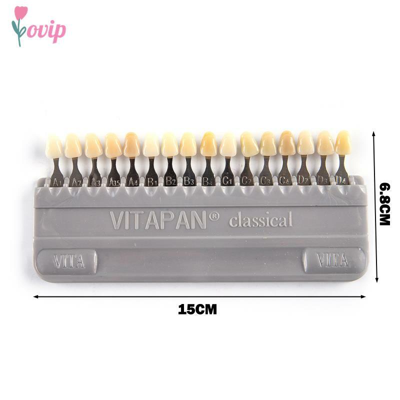 Tooth Whitening Guide Dental Vita 16Colors Tooth Model Colorimetric Plate Beauty