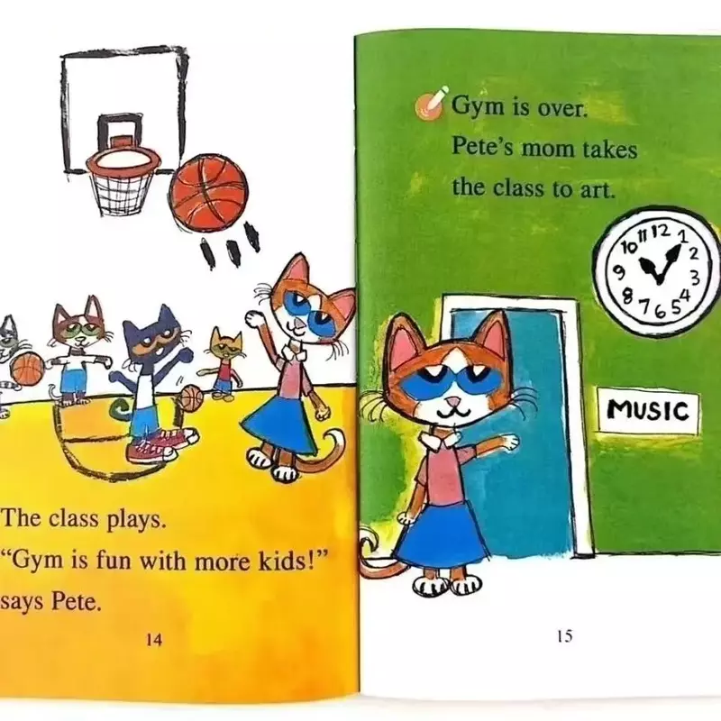 27 Books/set The Most Complete 27 Volumes, The Pete Cat Book English Picture Book, Pete The Cat I Can Read Free Audio