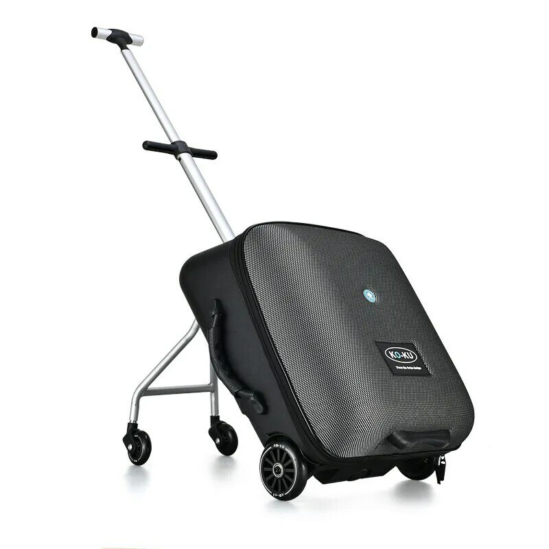 Maleta de moda para niños, versión mejorada, bolso de viaje para bebé sentado en carrito, equipaje rodante de 20 pulgadas