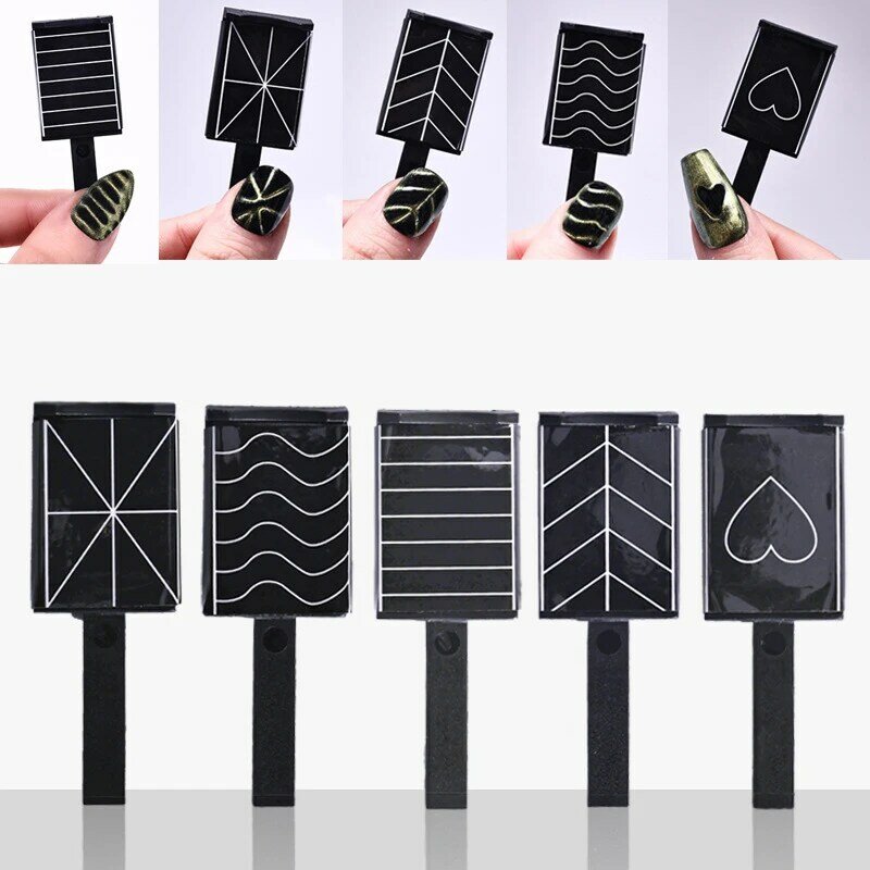 Nail Tools Fancy Cat Eye Magnet Multiple Love Cat Eye Multi-functional Nail Oil Glue Suction Tools Wholesale