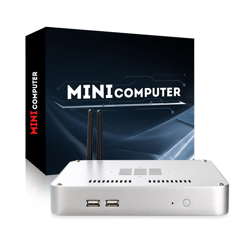 SZMZ-Mini PC Gaming Desktop Computer, PC Linux Gamer, Core i3, i5, Processador i7, DDR3L, 4 GB, 8 GB RAM, 64 GB, 128 GB, 256 GB, 512 GB, SSD, janelas 10