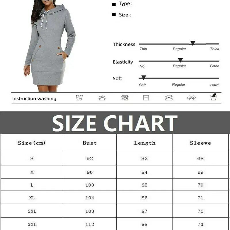 Benutzer definierte Logo Frühling Herbst Kapuze Kordel zug Damen Sweatshirt Kleid Mode solide Tasche Paket Hüfte Damen Mini kleider
