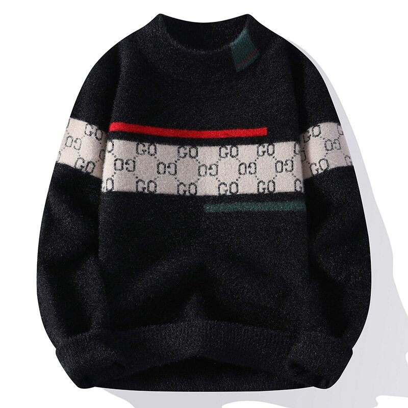 Winter Men's Sweaters For Men Clothing Thicken Warm Pullover Male Clothes Warm Sweaters Pullovers Men's Coat Sweater