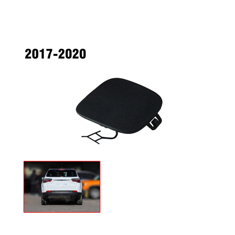Para 2017-2021 Bússola 5UP67RXFAB Amortecedor Traseiro Tow Gancho Eye Cap