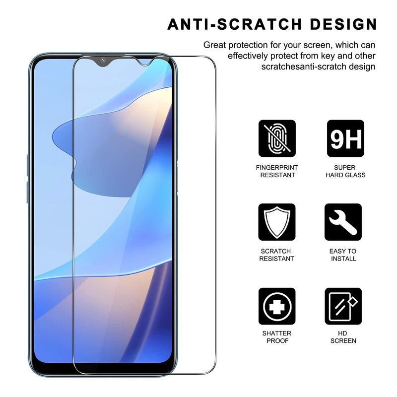 Screen Protector For OPPO A16s Tempered Glass SELECTION Free fast Shipping 9H HD Clear Transparent Case Friendly
