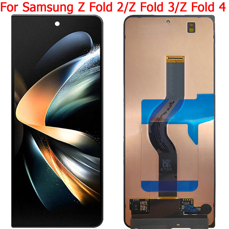 For Samsung Z Fold 4 3 2 LCD Replacement Display External Touch Screen 6.2" Z Fold 3 2 4 Outer LCD Parts