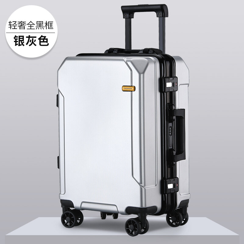 Neue mode reise gepäck passwort verdickt trolley koffer tasche 20/25 zoll hohe wert marke gepäck für männer und frauen