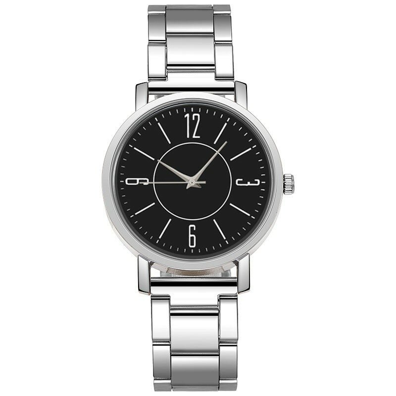 여성용 쿼츠 손목 시계, 관대 한 시계, 골드 컬러, 정확한 방수, 럭셔리