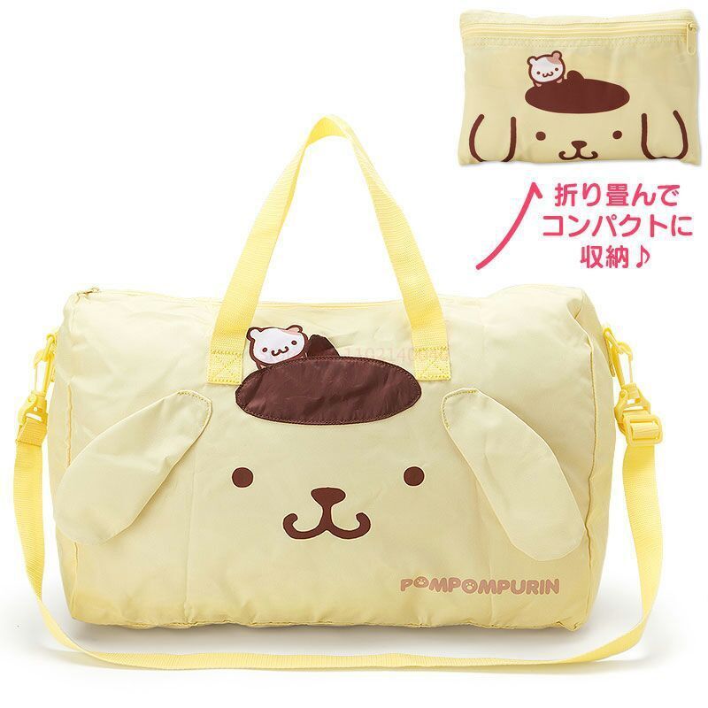 Sanurgente Kuromi-Sac à bagages portable pliable, sac à dos Hello Kitty My Melody, Cinnamoroll, sac de voyage de grande capacité