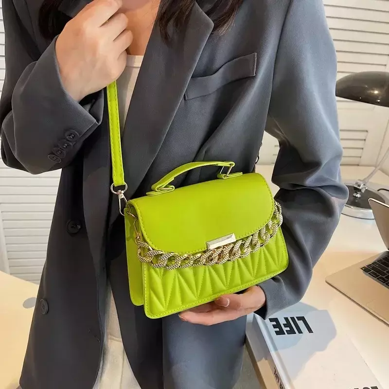 HLTN05  New Designer Shoulder Bag Fashion Chain Crossbody Bags For Women Brand Ladies Handbags And Purses