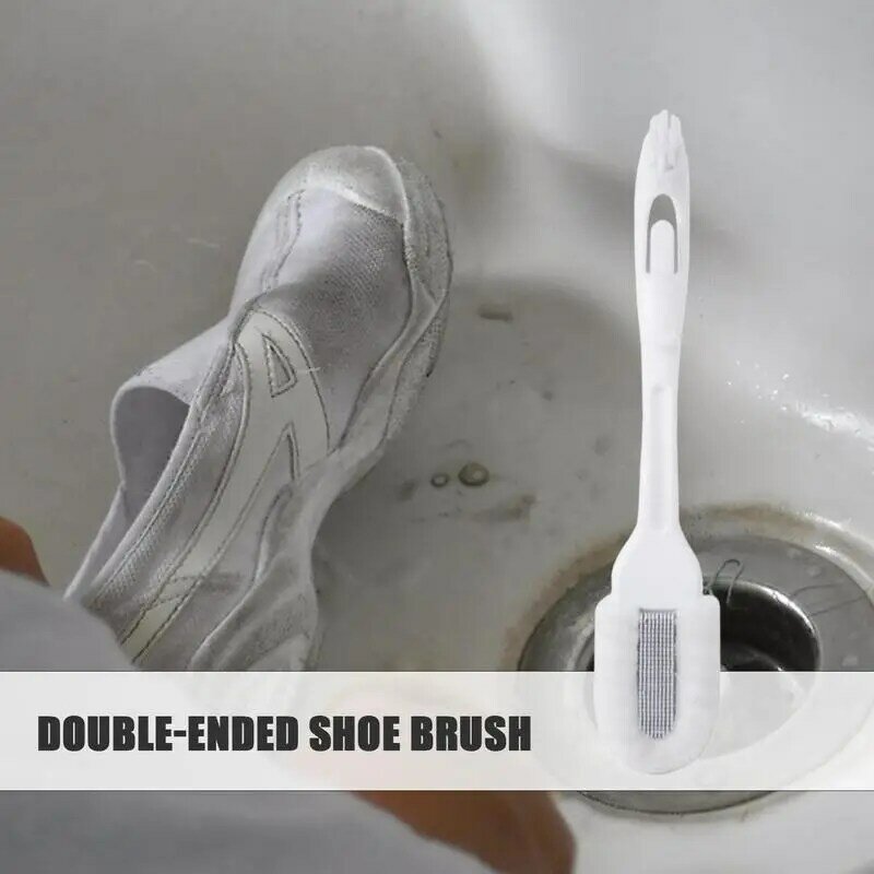 Sneaker Cleaner Brush Scrub bing Brush Doppel end schuhe Scrub ber vielseitige Wäsche bürste Haushalts reinigungs werkzeug effektiv auf