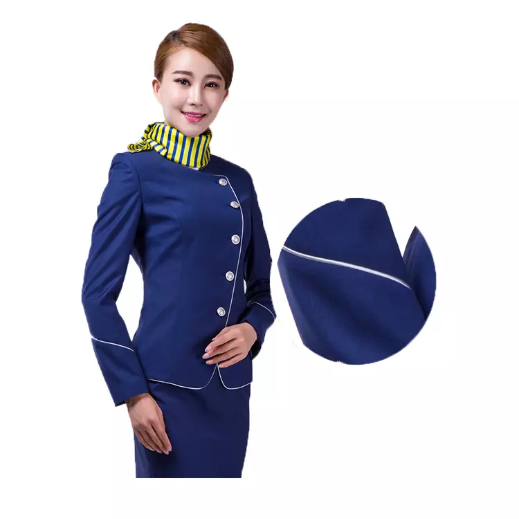 2023 neue Flug begleiter Farbe Frauen Pilot Anzug Uniform