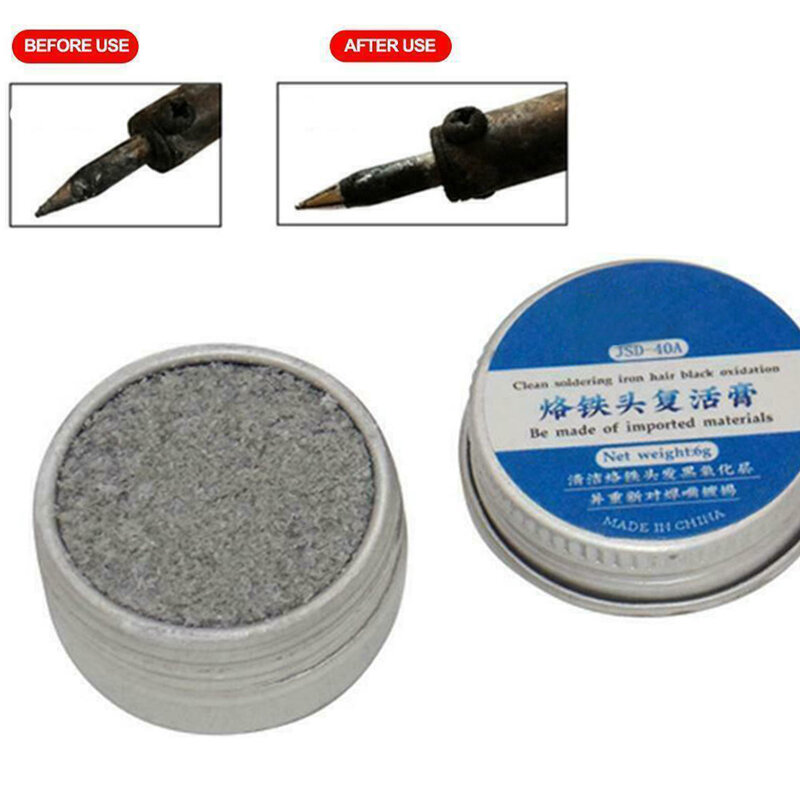Welding & Soldering Supplie Old Solder Iron Tip Tinner And Cleaner Best Soldering Gu N Clean Oxidation Abrasive Repeatedly