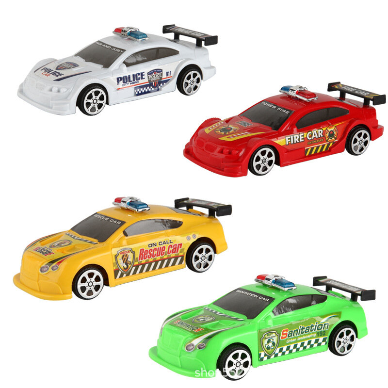 1: 32 имитация возвращаемого полицейского автомобиля, мини-модель автомобиля, Детская игрушечная машинка для мальчиков, набор игрушек