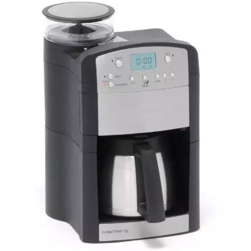 Capresso 465 CoffeeTeam TS 10-Cup Digital coffeeam dengan kerucut Burr Grinder dan termal Carafe