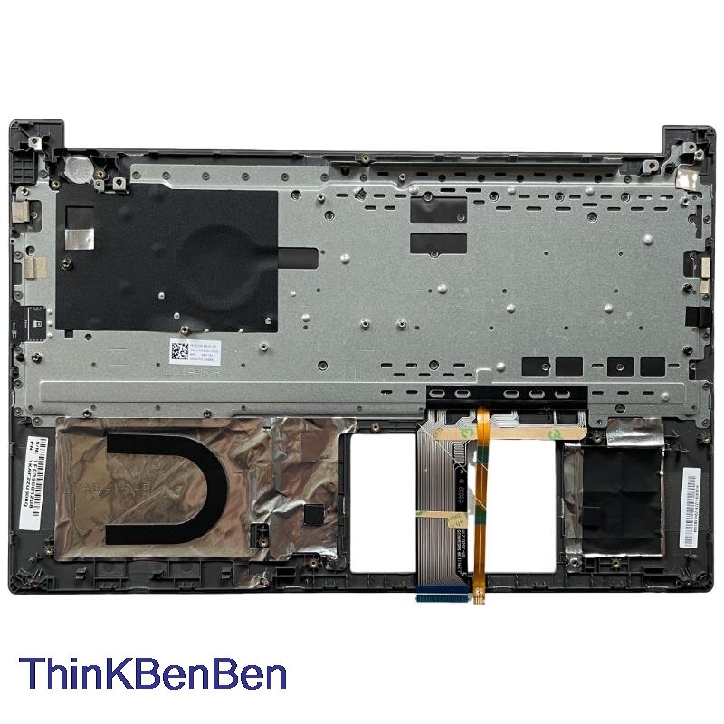 غطاء قشرة مسند اليد العلوي ، لوحة مفاتيح رمادية معدنية يابانية JP ، Lenovo ThinkBook 15 IML IIL 5CB0W45205
