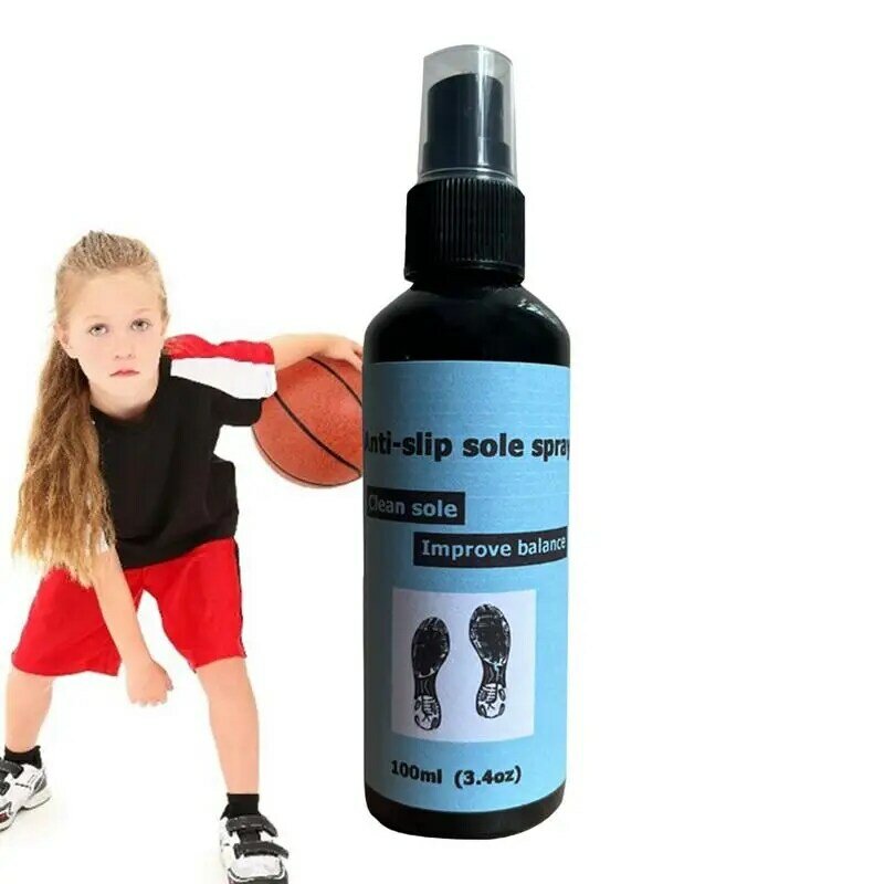 Spray antidérapant pour semelle de chaussures de basket-ball, spray pour semelle de chaussure, améliore la traction, 100ml