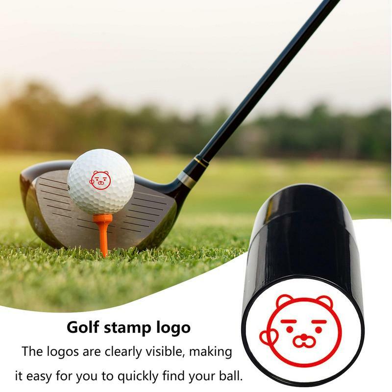 Estampadora de bolas de Golf, herramienta de marcador, diseño de trébol o pata, sello para amantes del Golf, regalo para niños y adultos