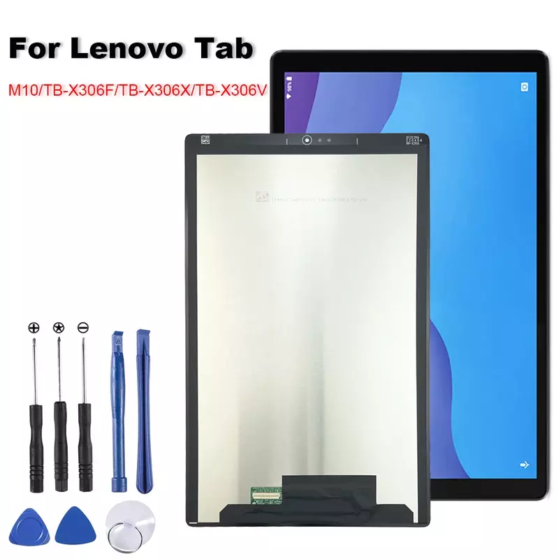 Pantalla LCD AAA + para Lenovo Tab M10 HD de 2. ª generación, TB-X306, TB-X306F, TB-X306X, 10,1, montaje de cristal digitalizador con pantalla táctil