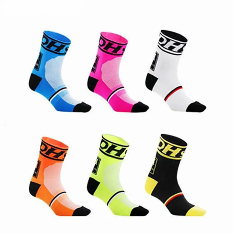 Sports DH Socks Top Cycling Professional Quality New Brand Sport Socks Breathable Bicycle Sock Outdoor Racing