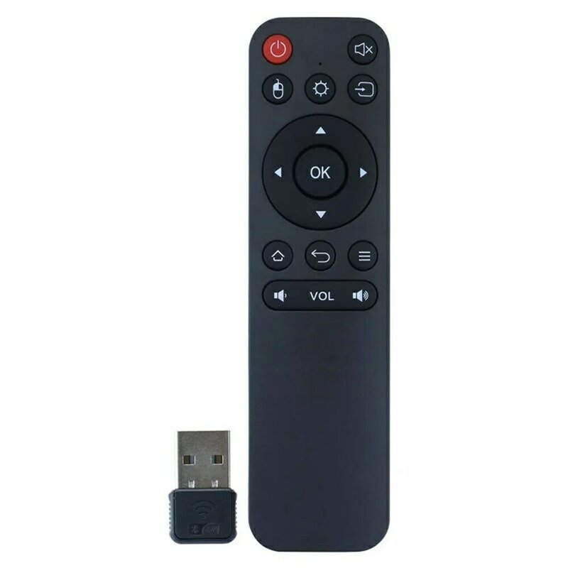 Smart Tv Remote Control Top Box No Need To Set Preservative High Bounce Button Comfortable Grip Spare Parts 2.4g Remote Control