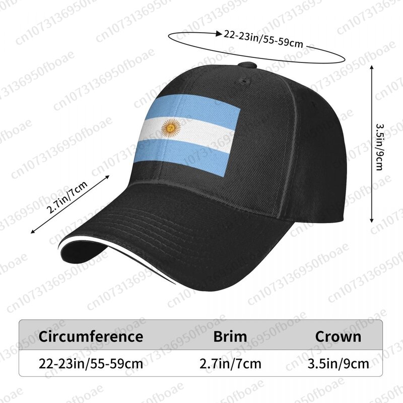 Argentinien Flagge Baseball mützen Hip Hop Sandwich Kappe Männer Frauen verstellbare Outdoor-Sport hüte