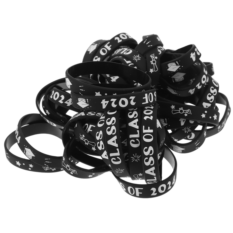 "2024 Graduation Wrist Tapes - Set of 50 for High School, College & University"