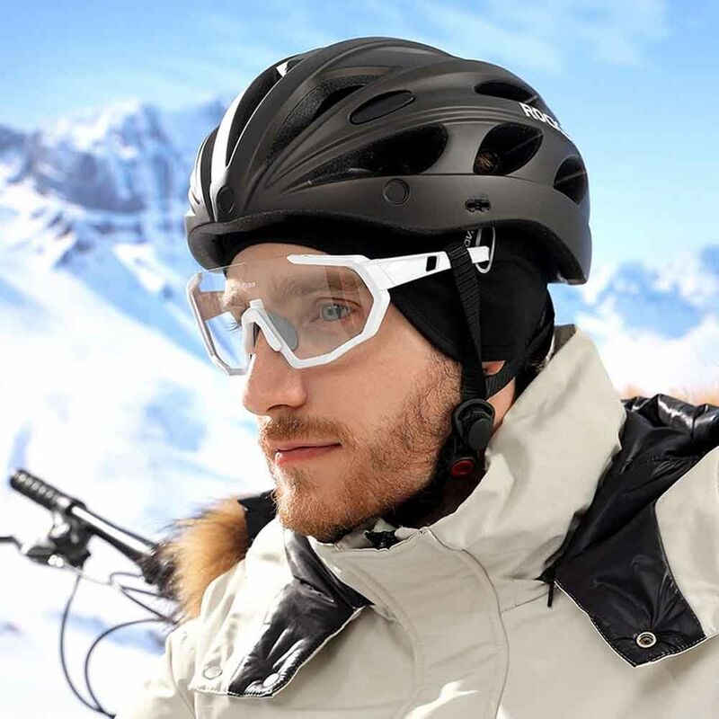 Penutup telinga ski dapat diatur, pita rambut musim dingin anti selip perlindungan dingin tahan angin penutup telinga lari