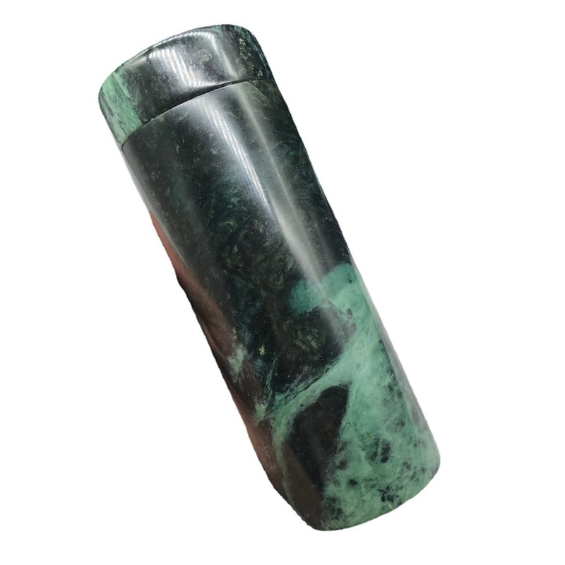 Natural Tibetan Jade Medicine Wang Shi Water Cup Thermos Cup with Magnetic Health Care Tea Cup