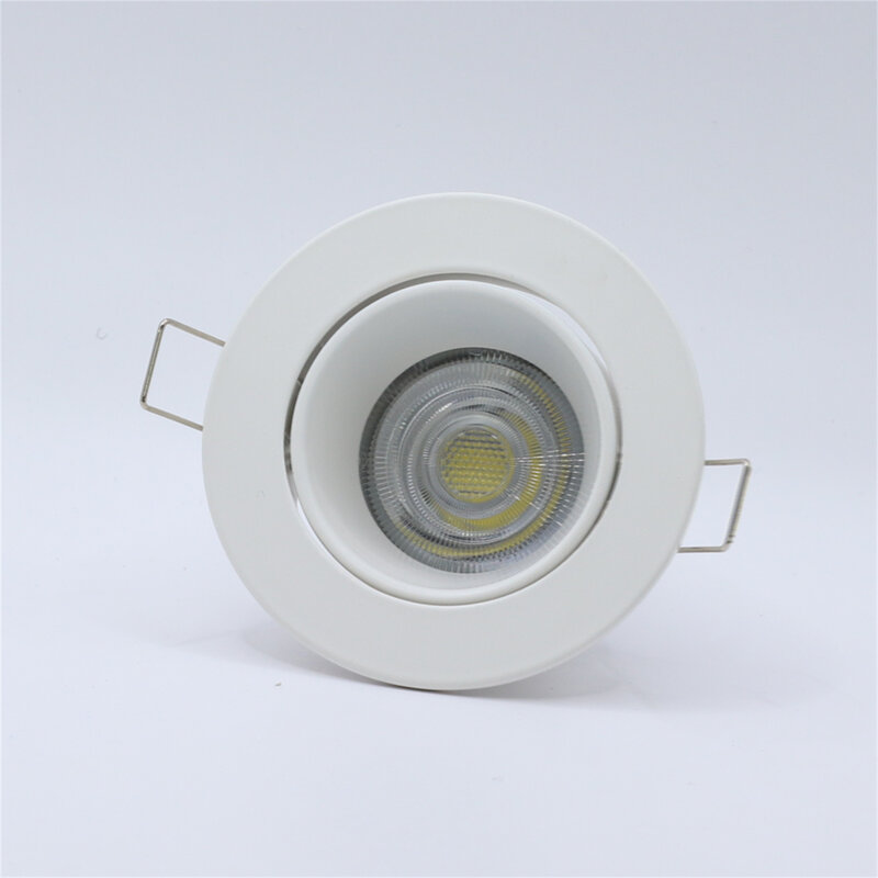 Комнатный точечный светодиодный светильник It Регулируемый белый профиль Мини 6 Вт GU10 лампочка утопленный точечный светильник