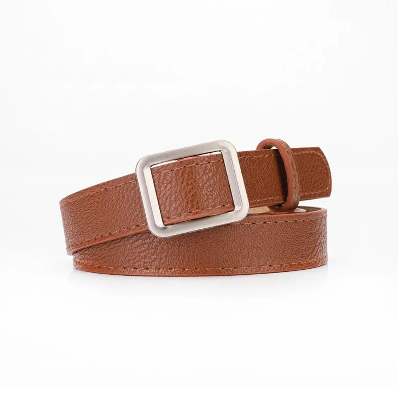 Cinturón de cuero con letras para hombre y mujer, cinturón de diseñador de lujo, informal, clásico y sencillo, con caja, G179, 2023