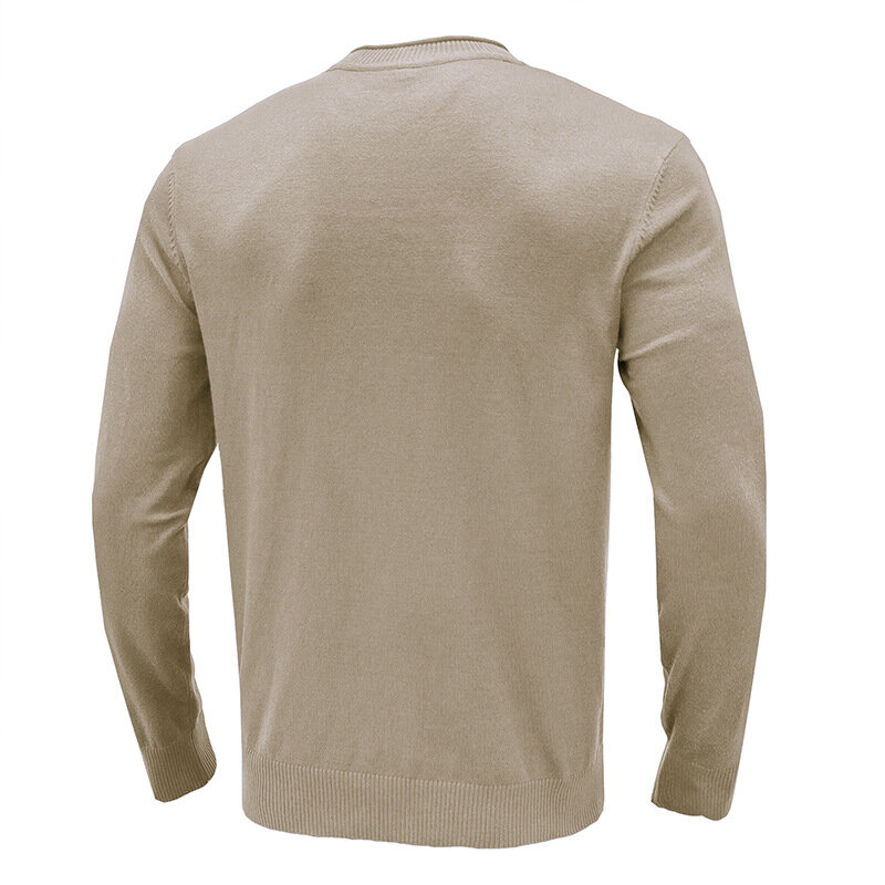 2229 Good Quality Knitting Pullovers For Male Turtleneck Warm Simple Solid Color Soft Daily Long Sleeve Sweater Man Top Clothing