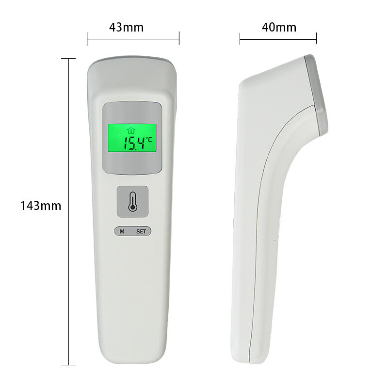 Não-contato termômetro infravermelho handheld testa termômetro doméstico termômetro médico temperatura gun