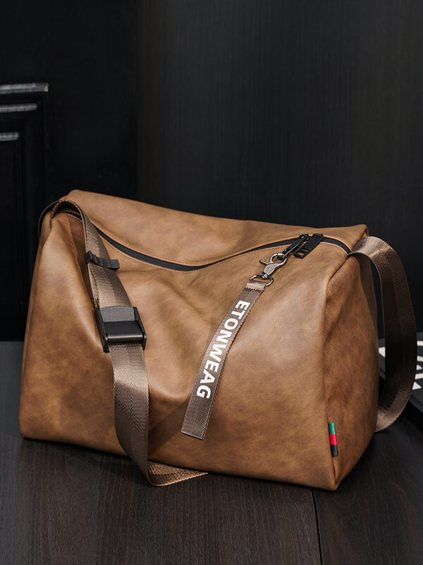Вместительная модная сумка для тренажерного зала, мужская сумка-мессенджер через плечо, Повседневная трендовая сумка