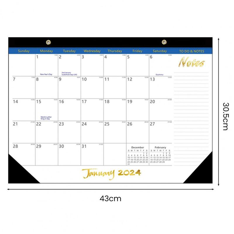 2024 Wall Calendar 365-day Countdown Desktop Calendars English for 2024-2025 decoración hogar