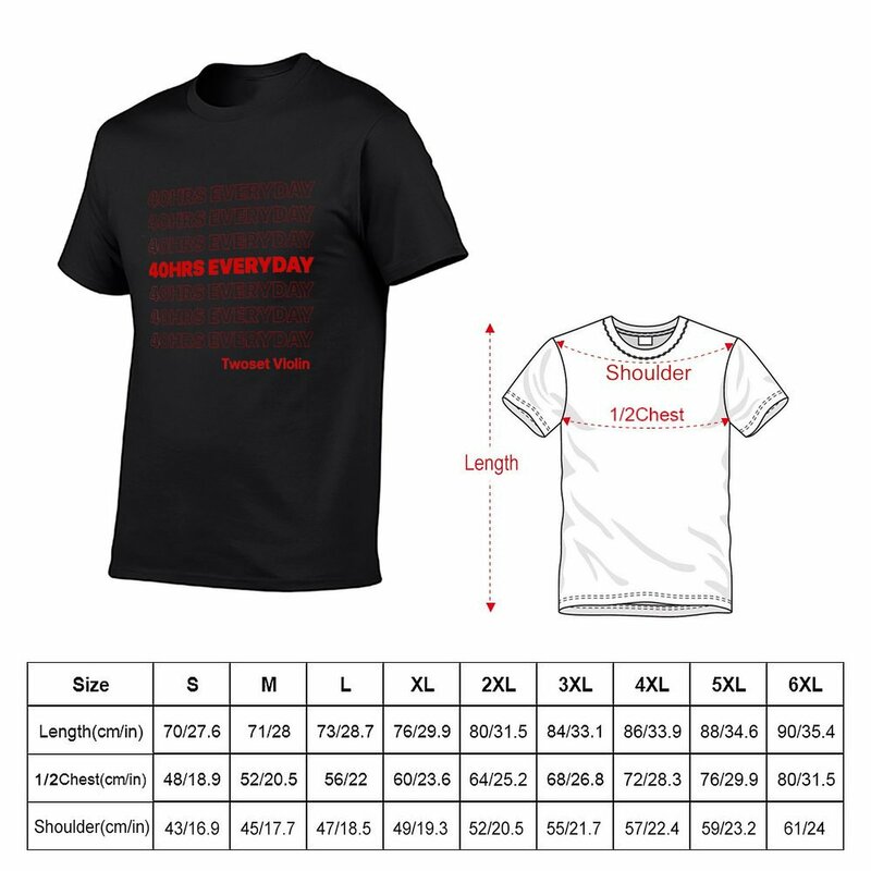 T-shirt de secagem rápida HRS EVERYDay para homens, violino camiseta extragrande, 40