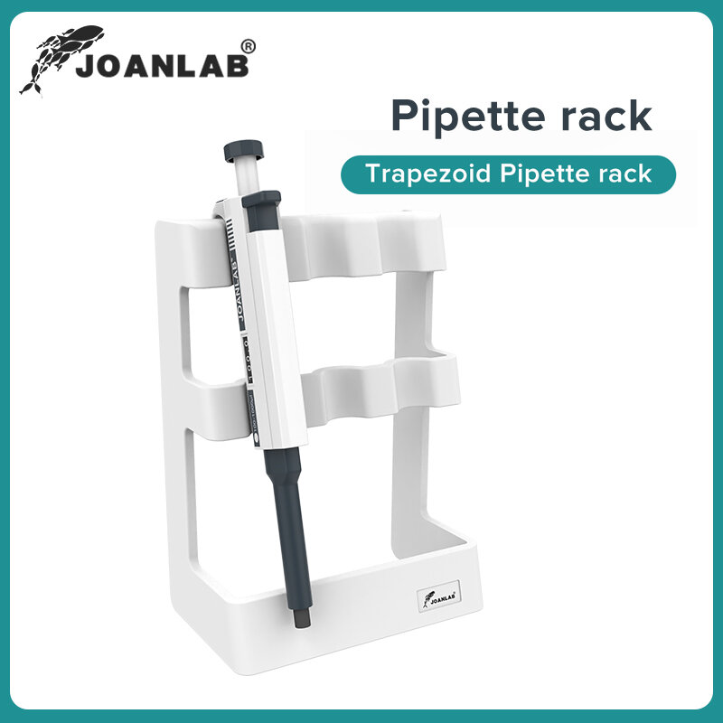 JOANLAB-실험실 피펫 랙, 사다리꼴 피펫 스탠더 및 피펫 배치용 원형 피펫 홀더, 실험실 장비 용품