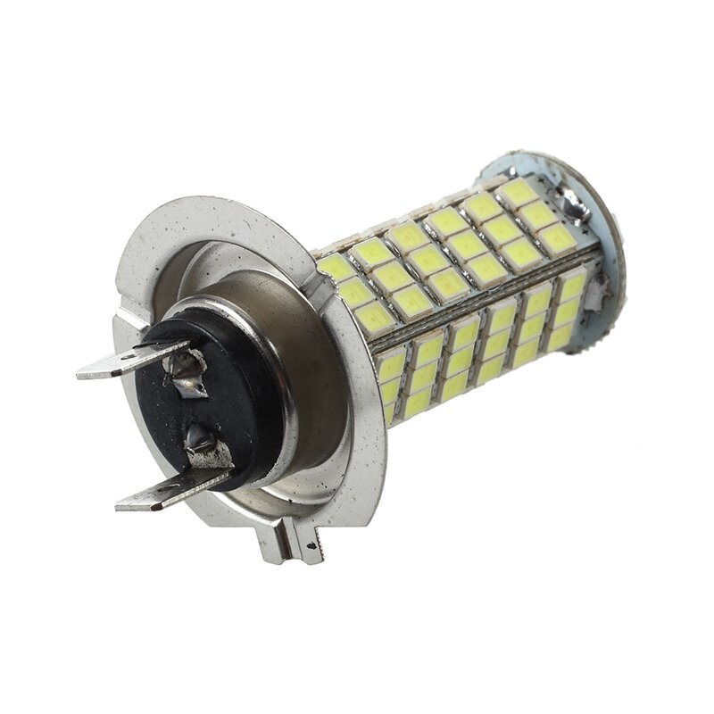 Bombilla LED para faro delantero de coche, lámpara blanca H7, 12V, 102 SMD, 2 uds.