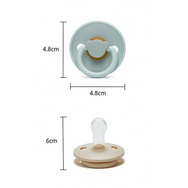 Silicone Baby Nipple Cute Bear BPA Free Infant Baby Pacifier Food Grade Dummies Newborn Soother for Baby Gift Newborn Pacifier