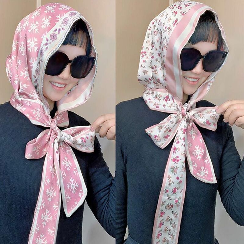 Sonnen beständige muslimische Turban Sommers imulation Seide atmungsaktive Baotou Hut weiche Hijab Kappe Frauen